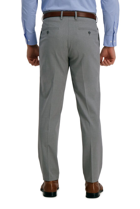 J.M. Haggar 4-Way Stretch Dress Pant - Solid, Grey view# 2