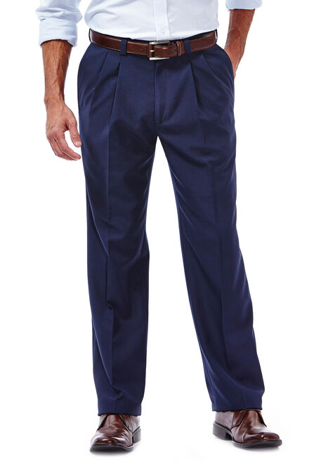 E-CLO&trade; Stria Dress Pant, Navy view# 1