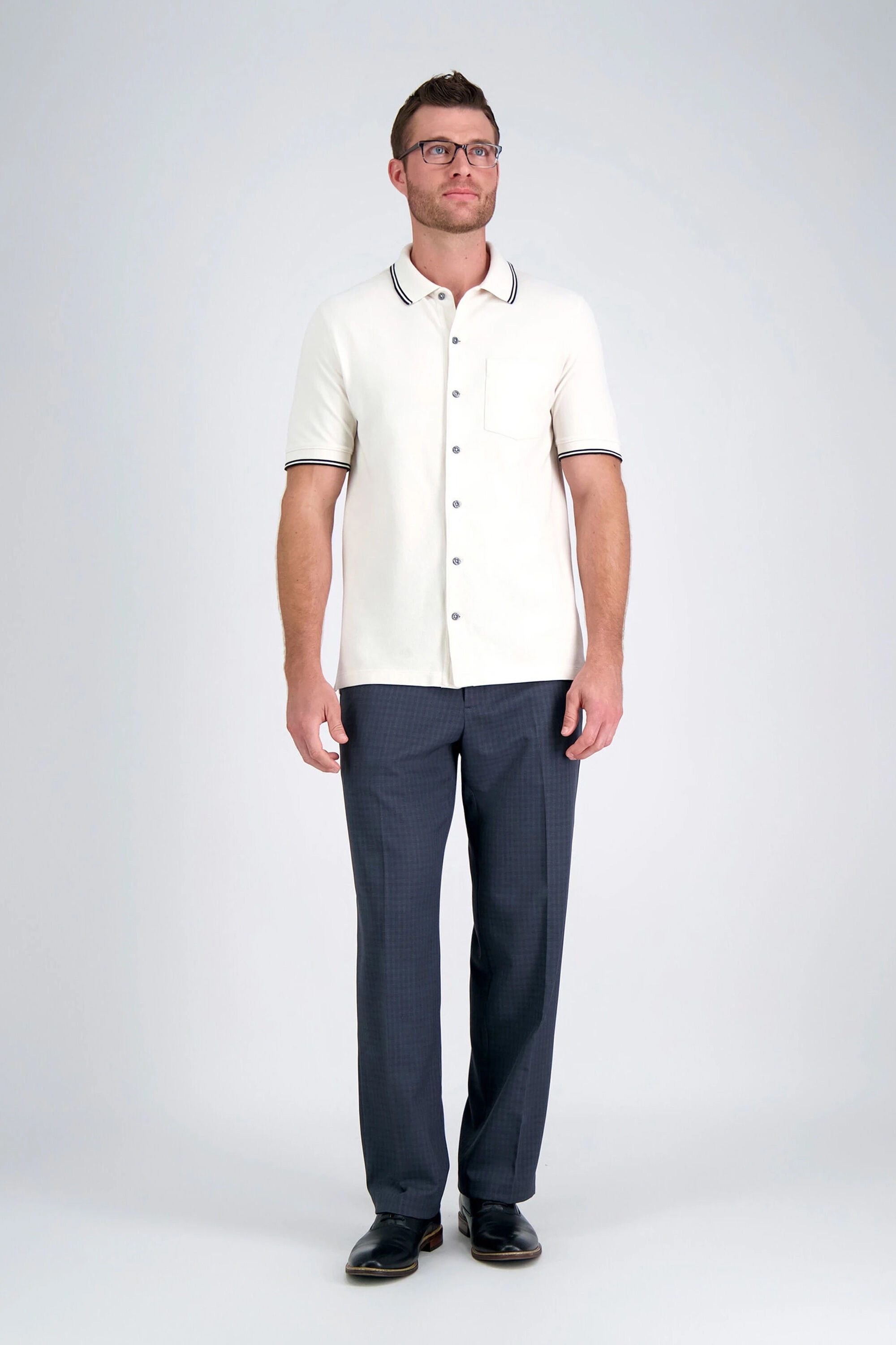 Haggar plaid pants new arrivals