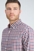 Long Sleeve Brushed Cotton Plaid Shirt,  view# 4