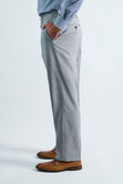 Premium Comfort Tonal Plaid Dress Pant, Silver view# 3