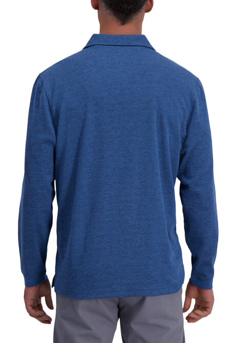 Quarter Zip Rib Knit Sweater,  view# 4