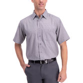 Tonal Geometric Button Down Shirt, Black view# 1