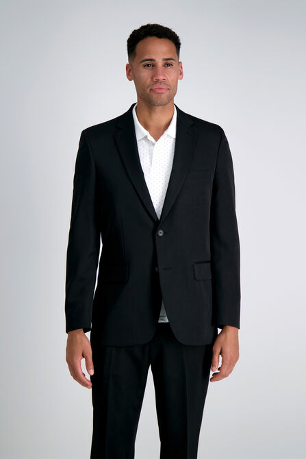 Travel Performance Suit Separates Jacket, Black view# 1