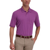 Mini Box Print Polo, Plumberry view# 1