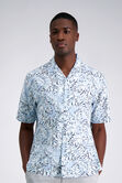 Short Sleeve Camp Shirt, BLUE view# 1