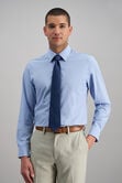 Smart Wash&reg; Dress Shirt - Blue, Light Blue view# 2
