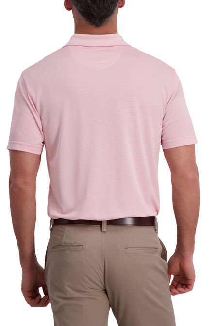 Cool 18&reg; Pro Block Textured Golf Polo, Pink Nectar view# 2