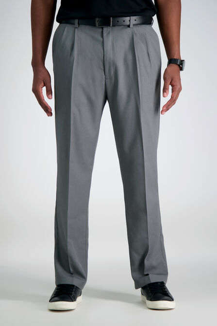 Big &amp; Tall Cool 18&reg; Pro Heather Pant, Heather Grey view# 2