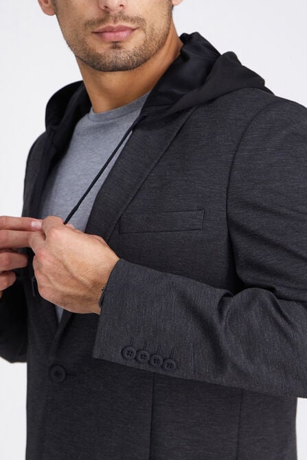 Haggar&reg; Smart Wash&reg; Hoodie Sport Coat ,  view# 4