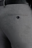 J.M. Haggar Micro Dobby Suit Pant, Grey view# 2