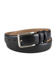 Dress Leather Double Loop - Black, Black view# 3