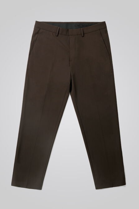 J.M. Haggar 4 Way Stretch Dress Pant, Brown view# 5