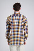 Long Sleeve Brushed Cotton Plaid Shirt,  view# 2