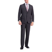 J.M. Haggar 4-Way Stretch Suit Jacket, Charcoal Htr view# 1