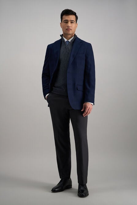 Premium Comfort Dress Pant, Black / Charcoal view# 3