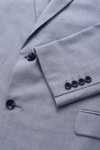 Big &amp; Tall J.M. Haggar Mini Dobby Sportcoat, Blue Slate view# 5