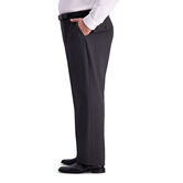 Big &amp; Tall J.M. Haggar 4-Way Stretch Suit Pant, Charcoal Htr view# 2