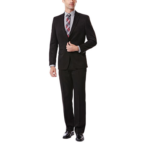 Big &amp; Tall Travel Performance Suit  Separates Jacket, Black