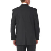 J.M. Haggar Premium Stretch Shadow Check Suit Jacket, Black / Charcoal view# 2