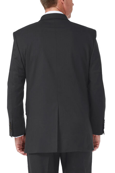 J.M. Haggar Premium Stretch Shadow Check Suit Jacket, Black / Charcoal view# 2