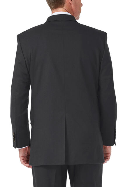 J.M. Haggar Premium Stretch Shadow Check Suit Jacket, Black / Charcoal