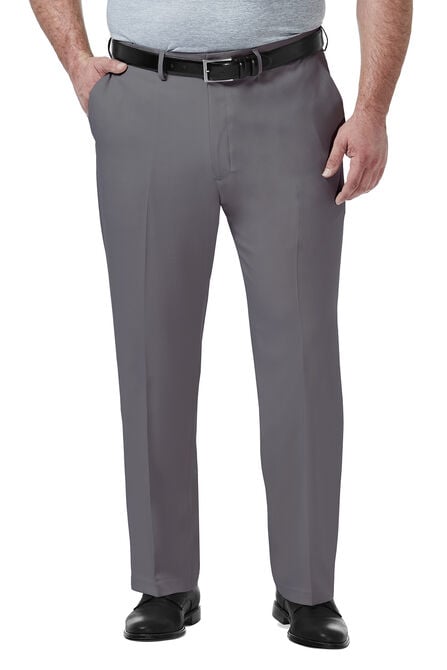 Big &amp; Tall Premium Comfort Dress Pant, Med Grey view# 1