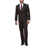 J.M. Haggar Premium Stretch Suit Jacket, Chocolate view# 1