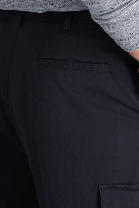 Stretch Comfort Cargo Pant, Black view# 5