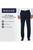 J.M. Haggar Premium Stretch Suit Pant, Medium Grey, hi-res
