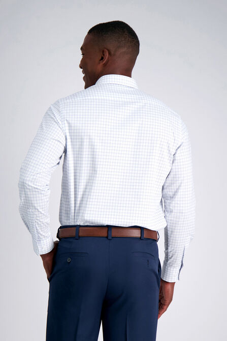 Premium Comfort Dress Shirt - Double Blue Check,  view# 2