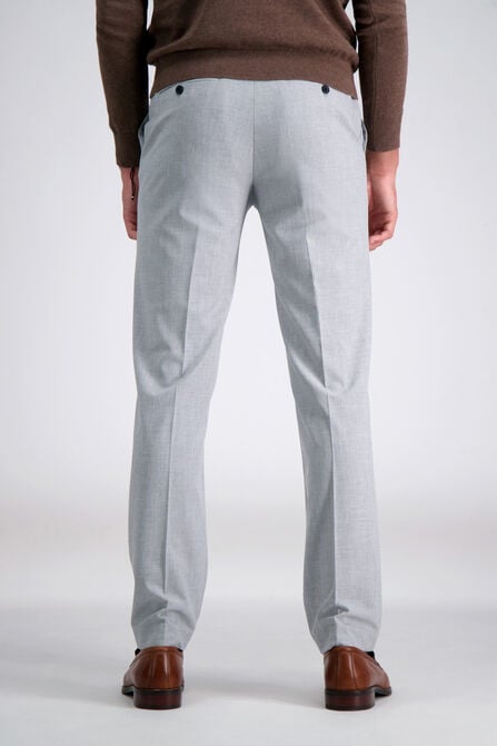 J.M. Haggar 4 Way Stretch Dress Pant, Light Grey view# 4