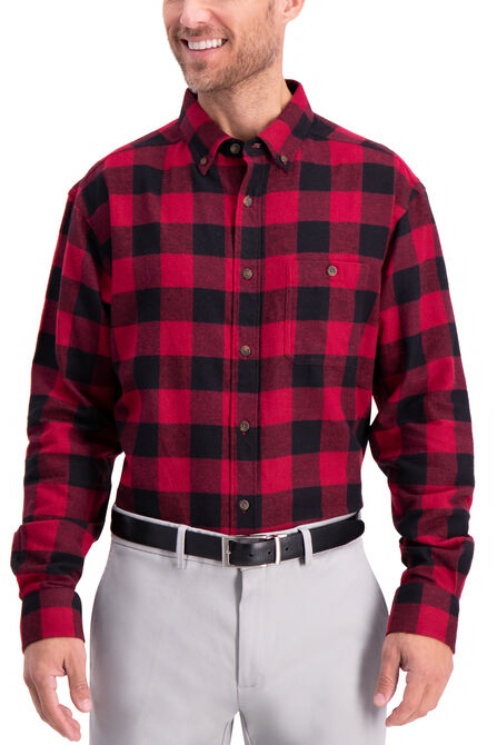 Buffalo Plaid Shirt, Tibetan Red view# 1