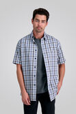 Plaid Button Down Shirt, Black view# 1