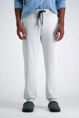 Textured Fleece Jogger Sweatpant, Light Grey view# 2