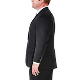 Big &amp; Tall Travel Performance Suit Separates Jacket,  Charcoal view# 2