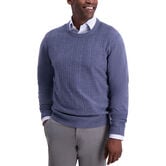 Herringbone Sweater, Blue Marl view# 1