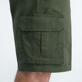 Stretch Cargo Short with Tech Pocket, Olive view# 4