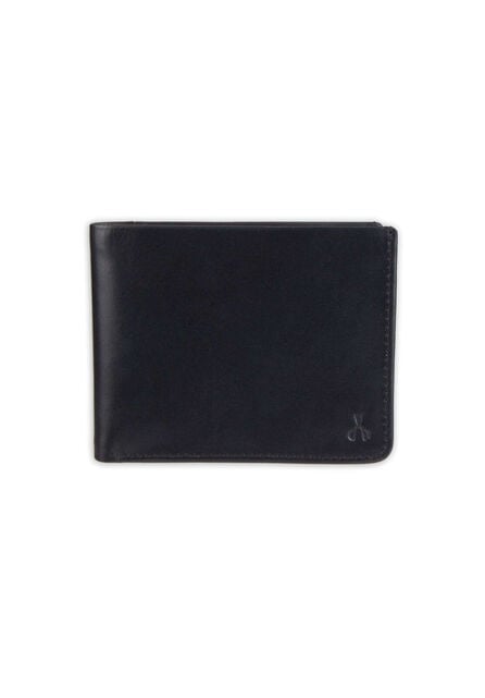 RFID Extra Capacity Slimfold Wallet - Best Dad Ever Emboss, Black