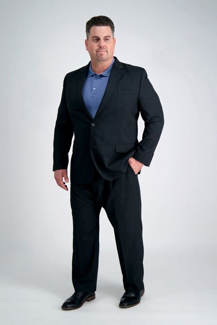 Big &amp; Tall Travel Performance Heather Twill Suit Jacket,  view# 1