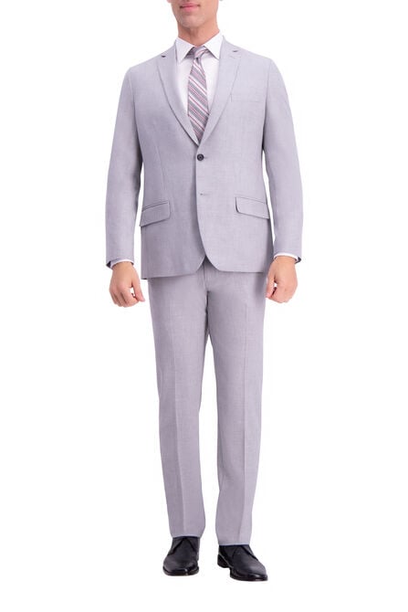 JM Haggar Slim 4 Way Stretch Suit Jacket, Light Grey view# 1