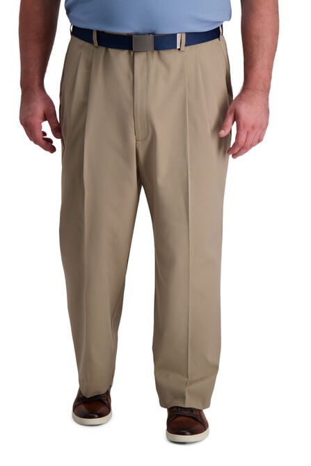 Big &amp; Tall Cool Right&reg; Performance Flex Pant, Khaki view# 1