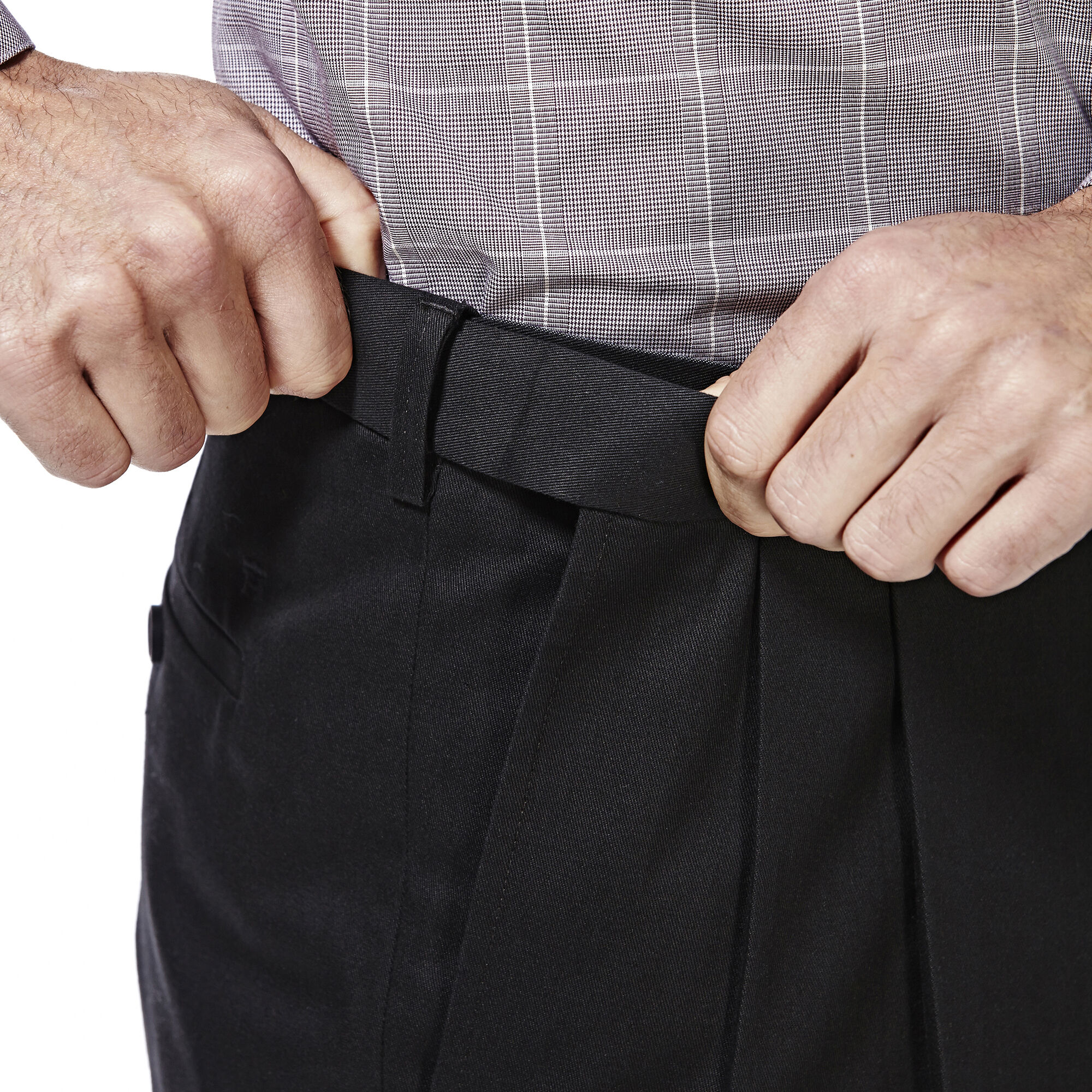 No Iron Khaki Pants for Men Wrinkle Free Pants Haggar