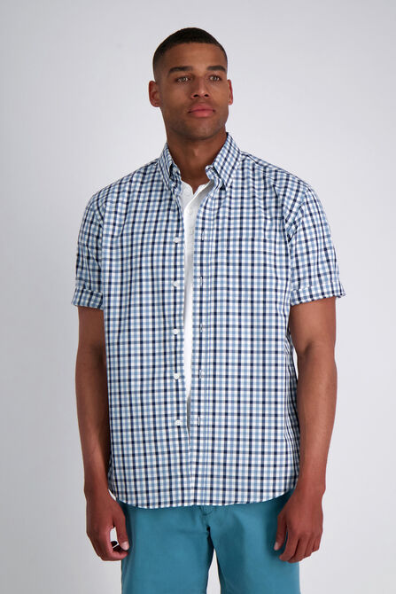 Life Khaki&trade; Plaid Shirt, Blue Slate view# 1