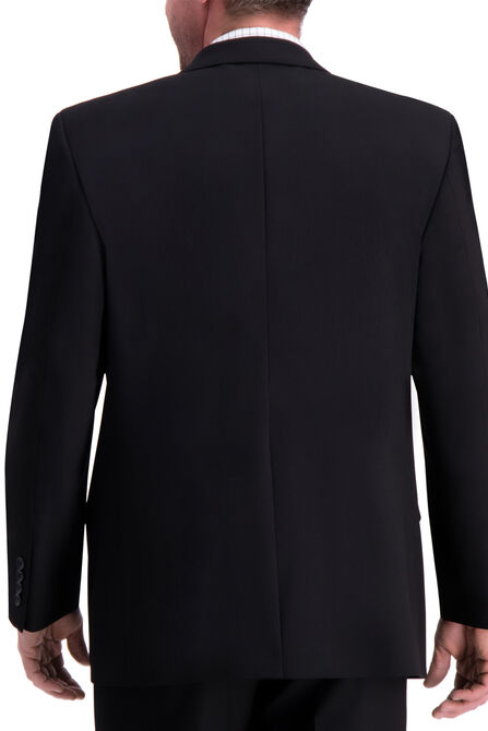 J.M. Haggar 4-Way Stretch Suit Jacket, Black view# 2