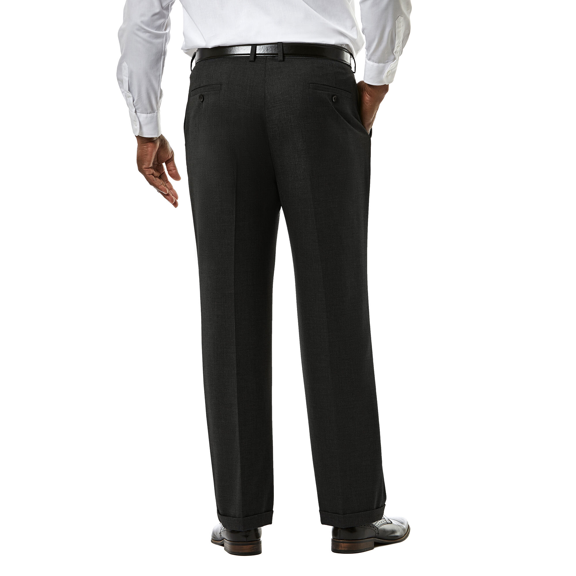 Big Tall J.M. Haggar Premium Stretch Suit Pant Pleated Front
