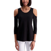 Flutter Sleeve Scoop Neck Top,  view# 1