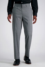 J.M. Haggar Glen Plaid Suit Pant, Med Grey, hi-res