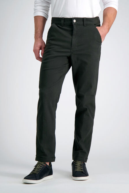 The Active Series&trade; Free Trek Carpenter Pant - Canvas, Military Green view# 2
