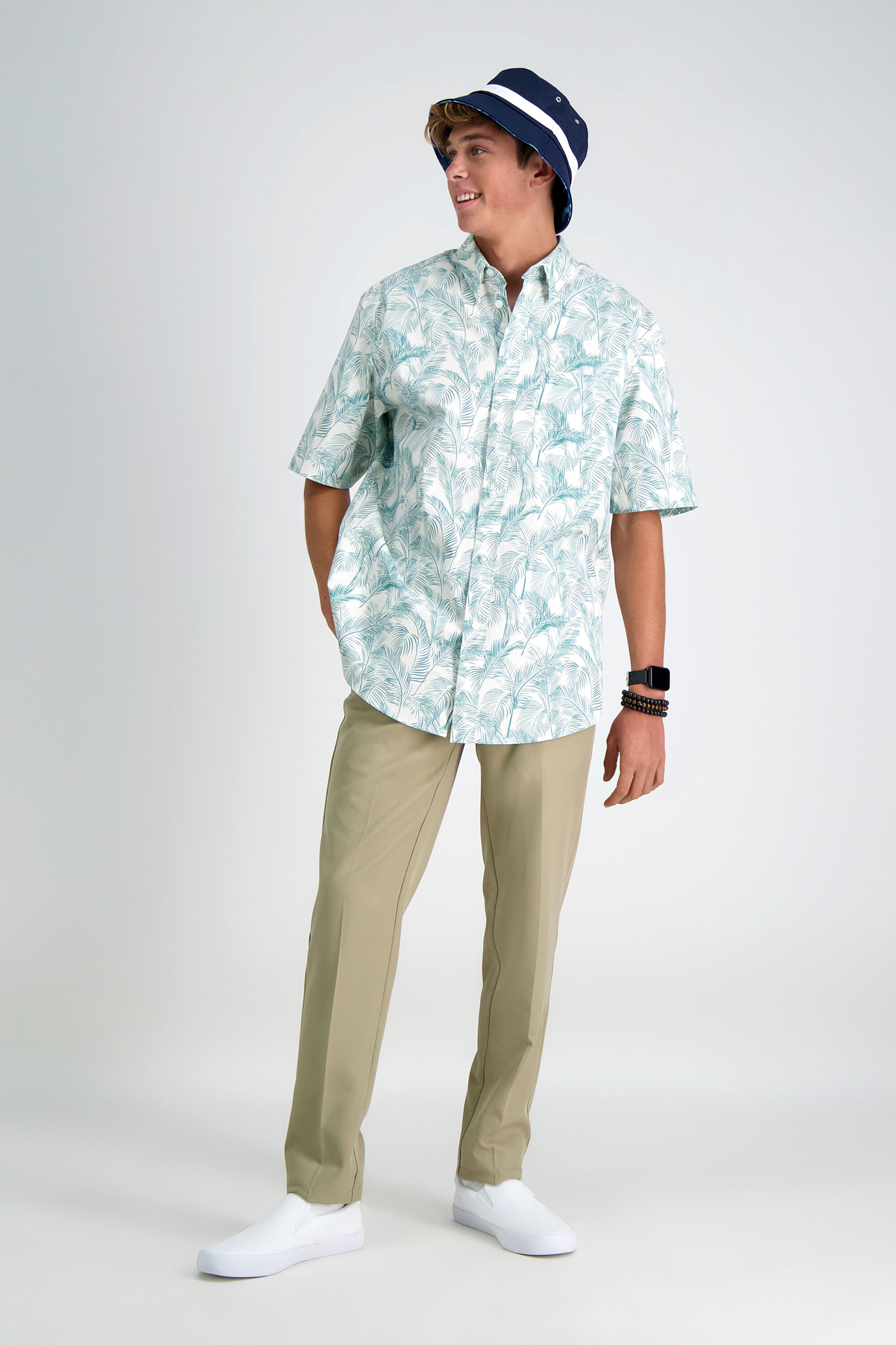Haggar cool 18 pro slim sales fit pants